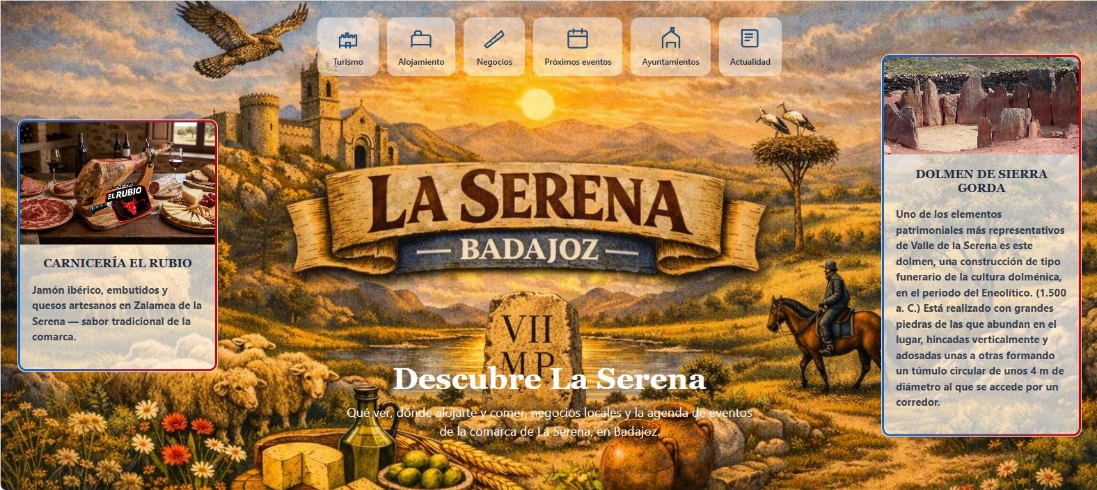 Descubre La Serena – vista previa de la web